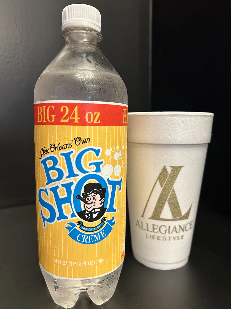 Creme soda bottle by Big Shot