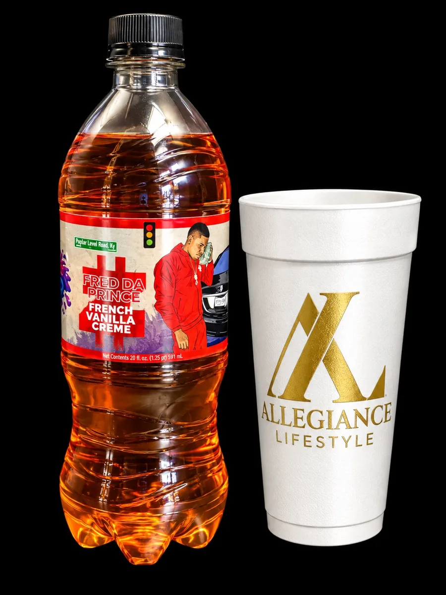 Free The Prince French Vanilla Creme soda bottle by Exotic Pop