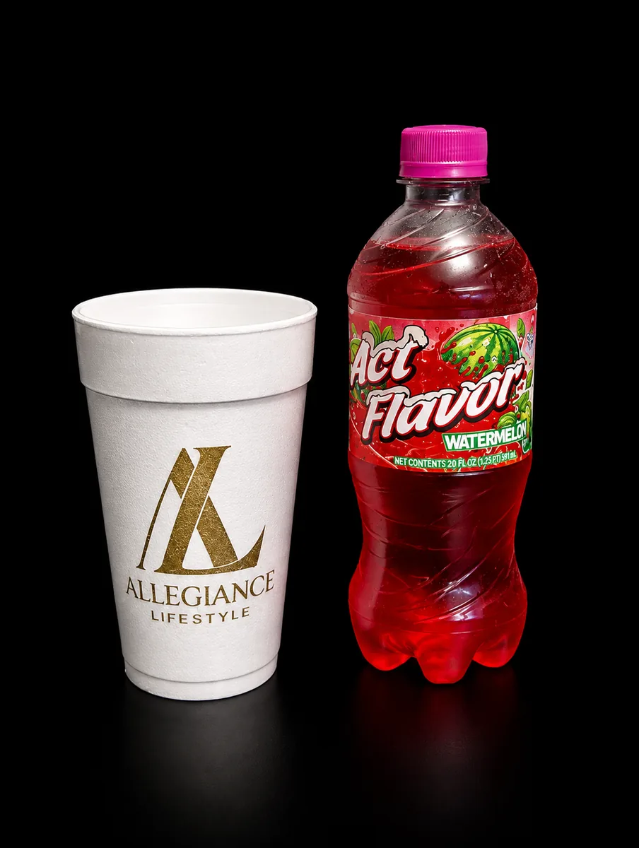 Watermelon ACT Flavor soda bottle by Skeetaste